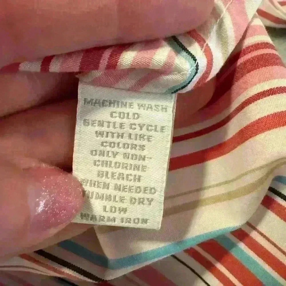 Women’s Striped Charter Club Button Down - Picture 4 of 6